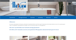 Desktop Screenshot of heilen-gmbh.de